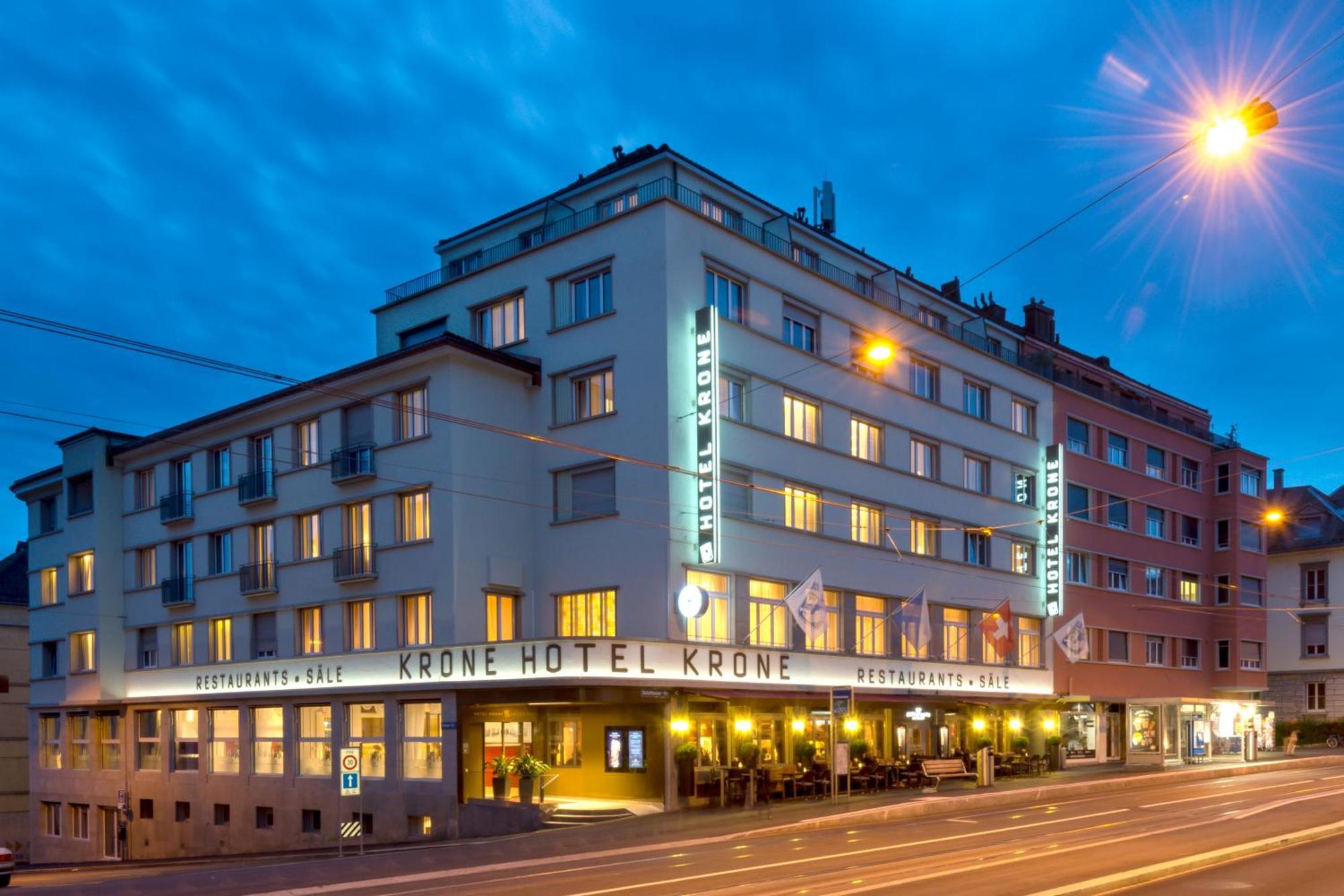 Hotel Krone Unterstrass Zurich Exterior photo